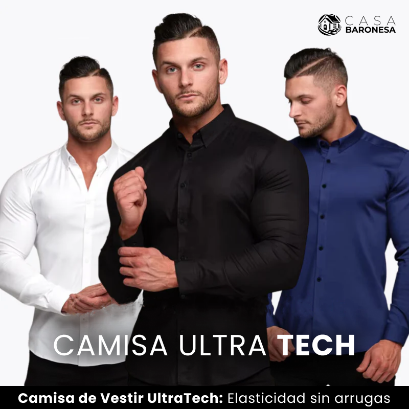 Camisa de Vestir UltraTech Baronesa Antiarrugas